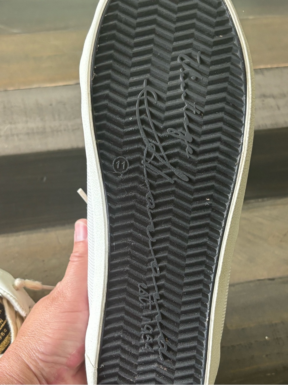 Vintage Havana Hair-On-Hide Star Sneakers | White Beige Leather | W’s Size 11 - Picture 11 of 11